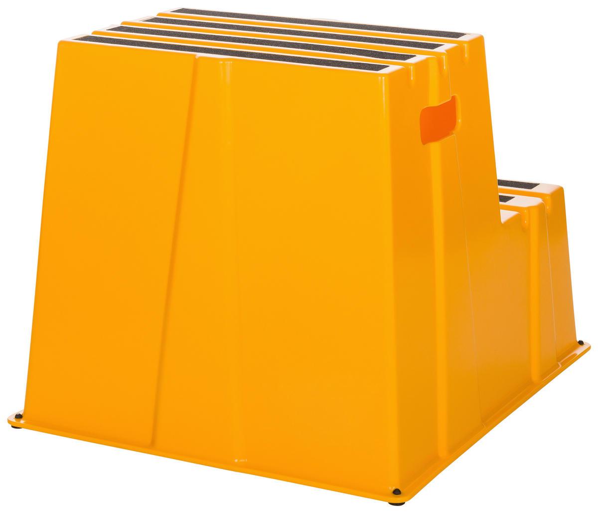 TRITTHOCKER Gelb  - Gelb, Basics, Kunststoff (57/51/65cm) - MID.YOU