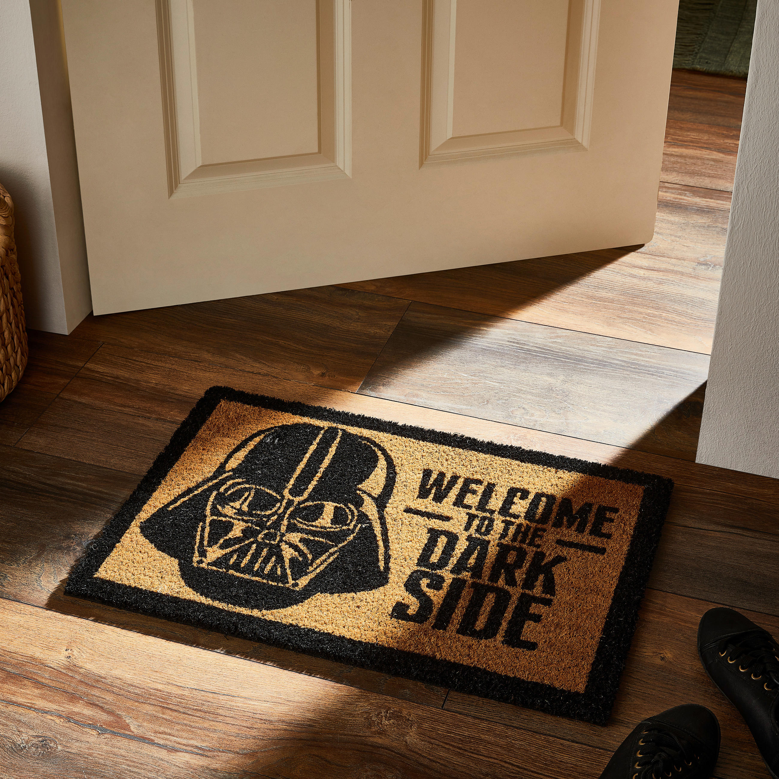 FUßMATTE   Braun, Schwarz  - Schwarz/Braun, Basics, Kunststoff/Textil (60/40/0,15cm) - Star Wars