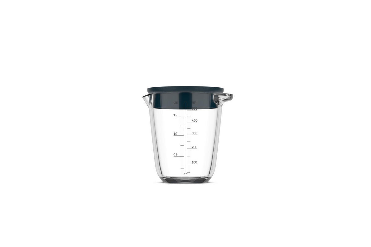 ODMERNÁ NÁDOBA - tmavomodrá, Konventionell, sklo (12,4/10,3/12,9cm) - Mepal