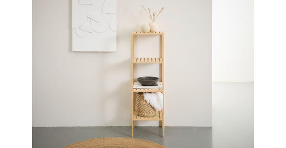 REGAL  34/110/33 cm Naturfarben  - Naturfarben, Basics, Naturmaterialien/Holz (34/110/33cm) - Carryhome