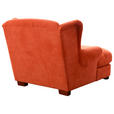 XXL-SESSEL - Terracotta, ROMANTIK / LANDHAUS, Holz/Textil (120/101/142cm) - Cantus