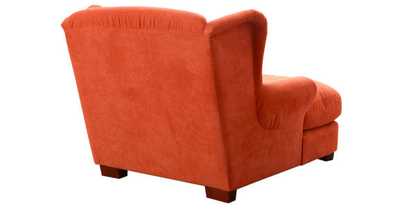 XXL-SESSEL - Terracotta, ROMANTIK / LANDHAUS, Holz/Textil (120/101/142cm) - Cantus