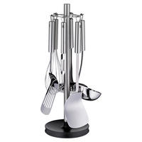 SET KUHINJSKOG PRIBORA - boja nerđajućeg čelika, Dizajnerski, metal/plastika (42,5cm) - WMF