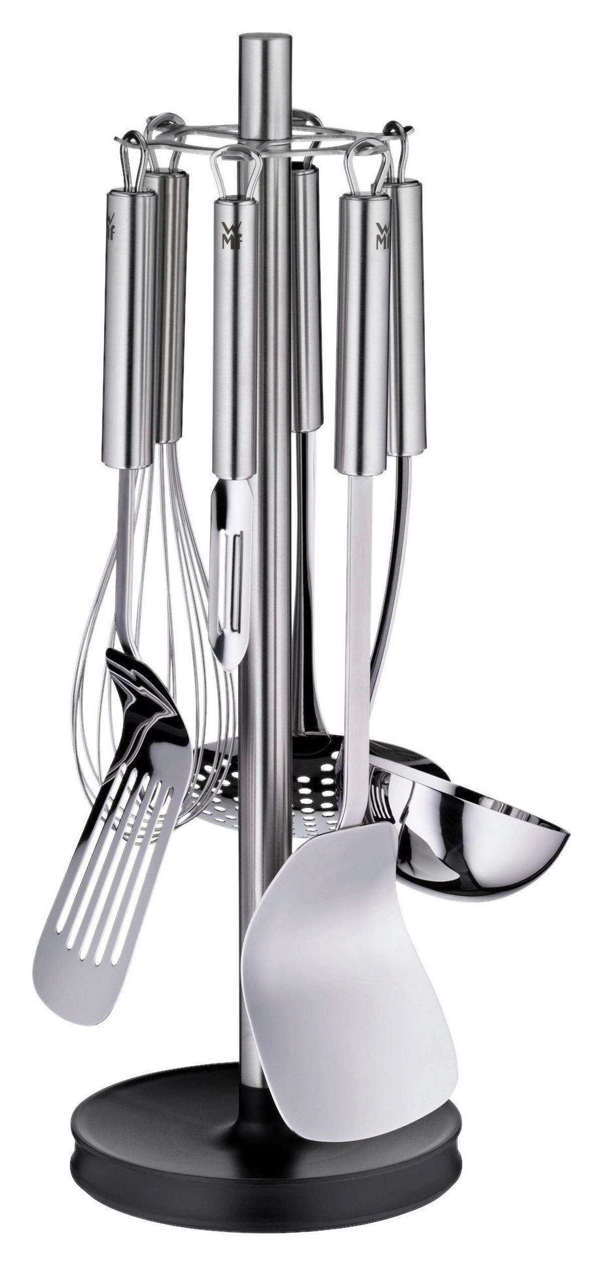 SET KUHINJSKOG PRIBORA - boja nerđajućeg čelika, Dizajnerski, metal/plastika (42,5cm) - WMF