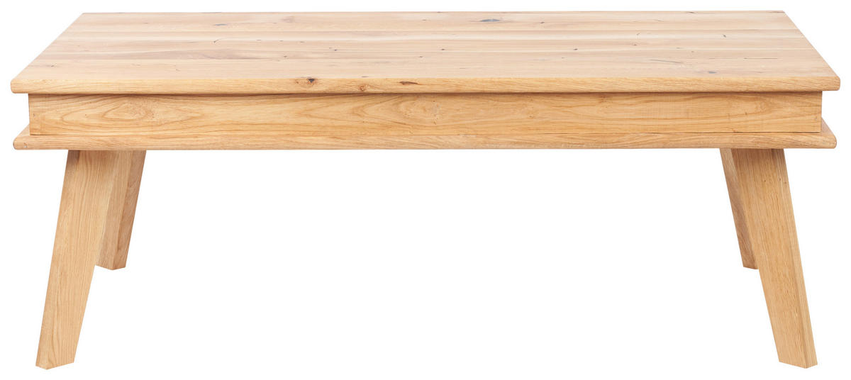 COUCHTISCH in Holz 110/60/38 cm  - Eichefarben, Natur, Holz (110/60/38cm) - Novel