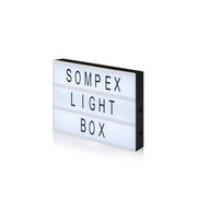 LIGHTBOX A4 INKL. 96 ZEICHEN - Design, Kunststoff/Metall (21/29,7cm)