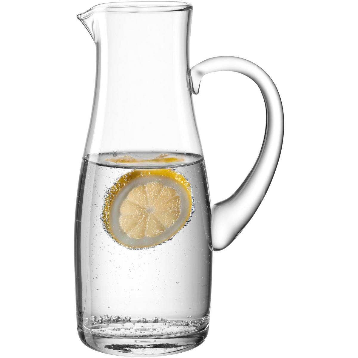 GLASKRUG  1,15 L   - Transparent, Basics, Glas (24/10/10cm) - Leonardo