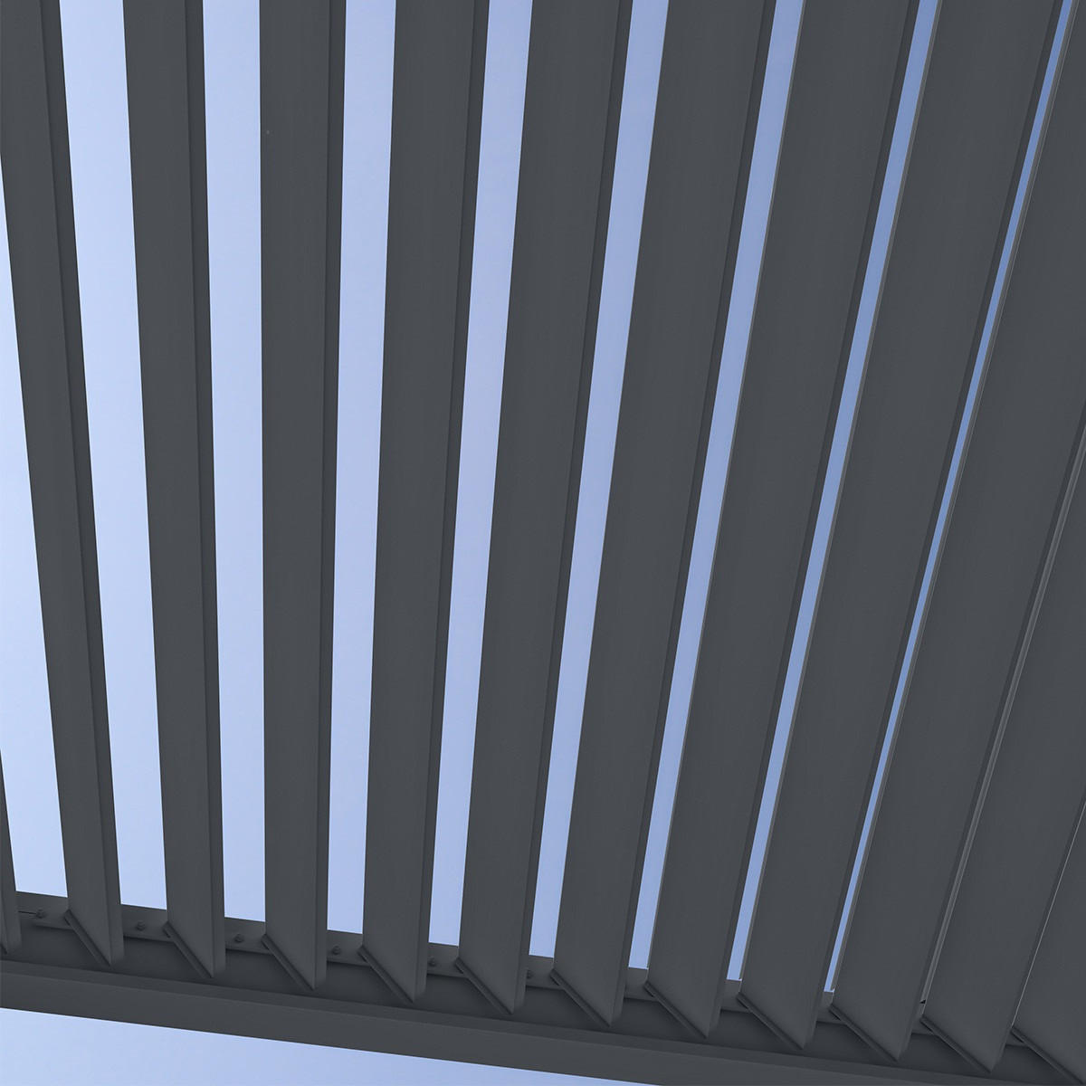PERGOLA - Anthrazit, Basics, Metall (530/255/360cm) - Gardenson