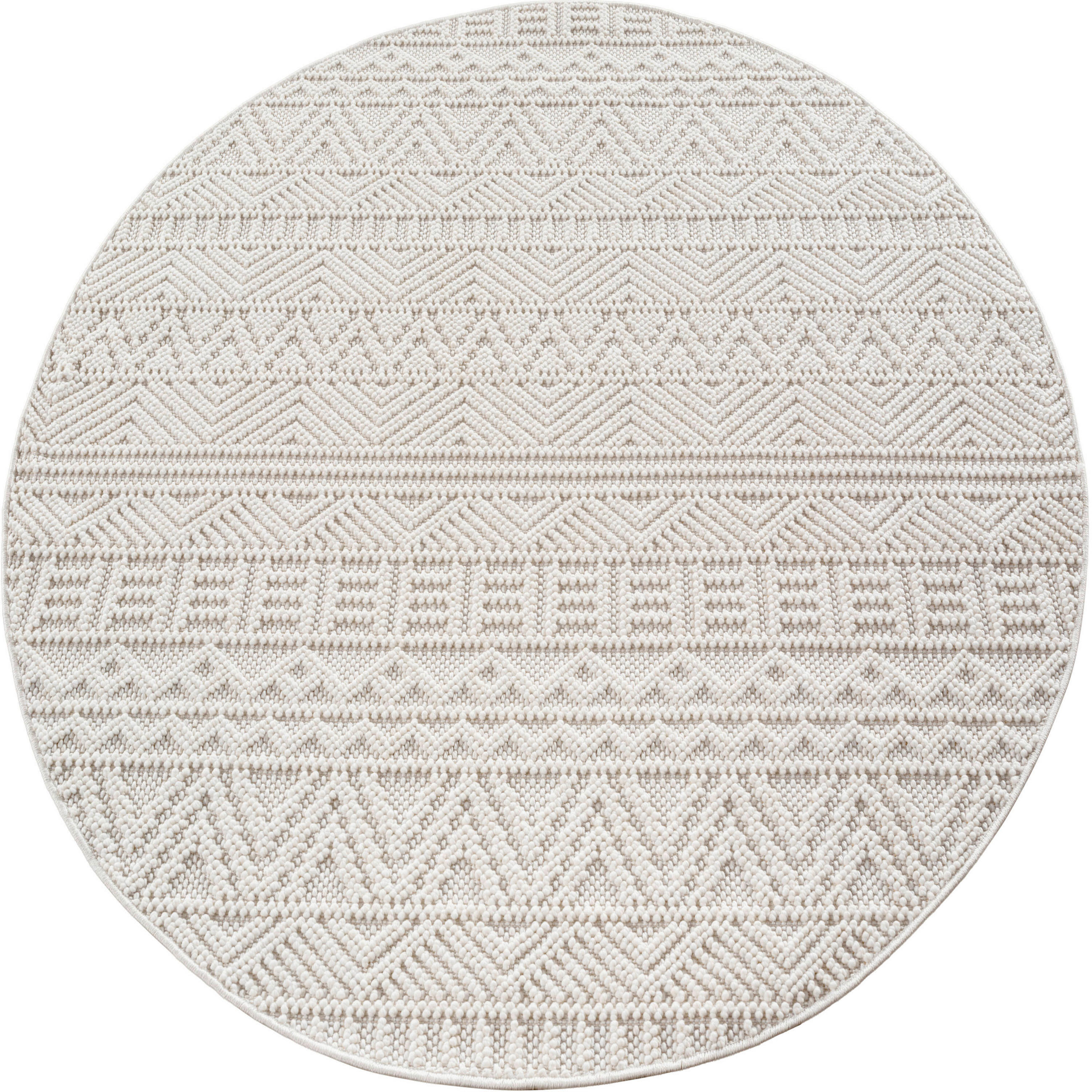 Ayyildiz Flachwebeteppich Helix Creme