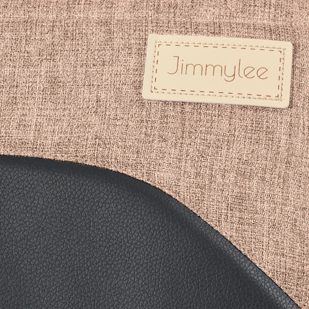 BUGGY  - Beige/Schwarz, Trend, Kunststoff/Textil (55/56/107cm) - Jimmylee