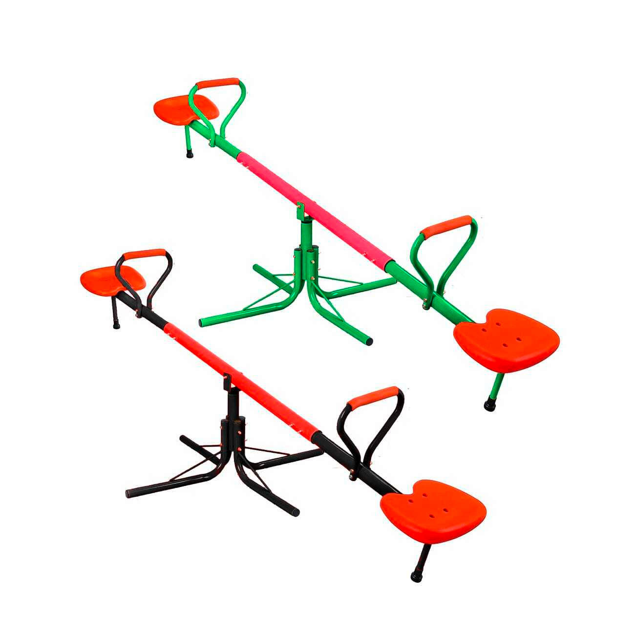 LJULJAŠKA - zelena/crna, Osnovno, metal/plastika (84/27/15cm)