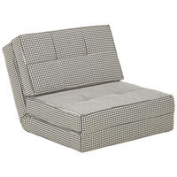 SCHLAFSESSEL Jacquard Schwarz, Weiß    - Schwarz/Weiß, MODERN, Textil (74/61,5/80cm) - MID.YOU