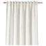FERTIGVORHANG transparent 135/245 cm - Naturfarben, KONVENTIONELL, Textil (135/245cm) - Esposa