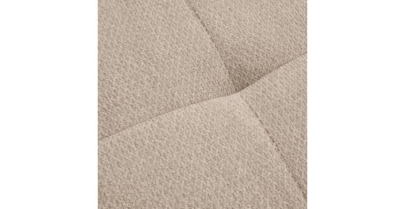 ECKSOFA Beige Chenille  - Beige/Schwarz, MODERN, Textil/Metall (290/182cm) - Hom`in