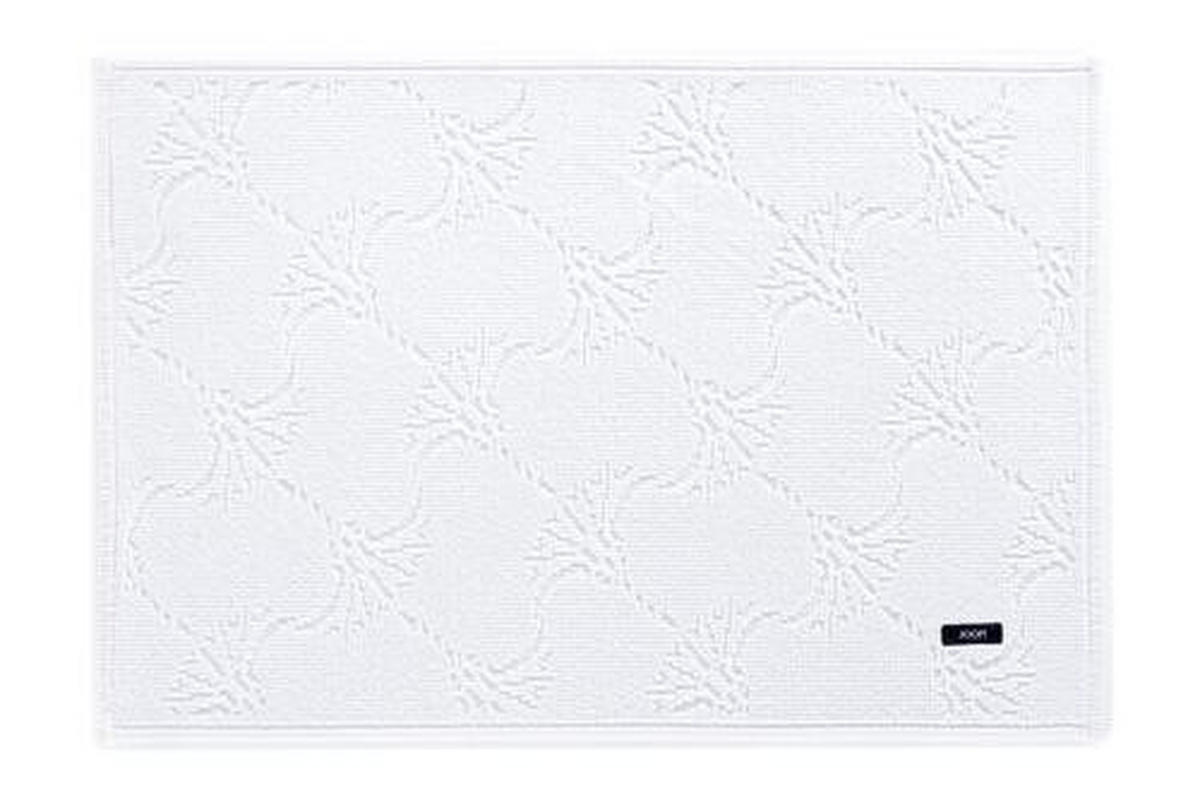KOPALNIŠKA PREPROGA NEW CORNFLOWER  bela 60/90 cm  - bela, Design, tekstil (60/90cm) - Joop!