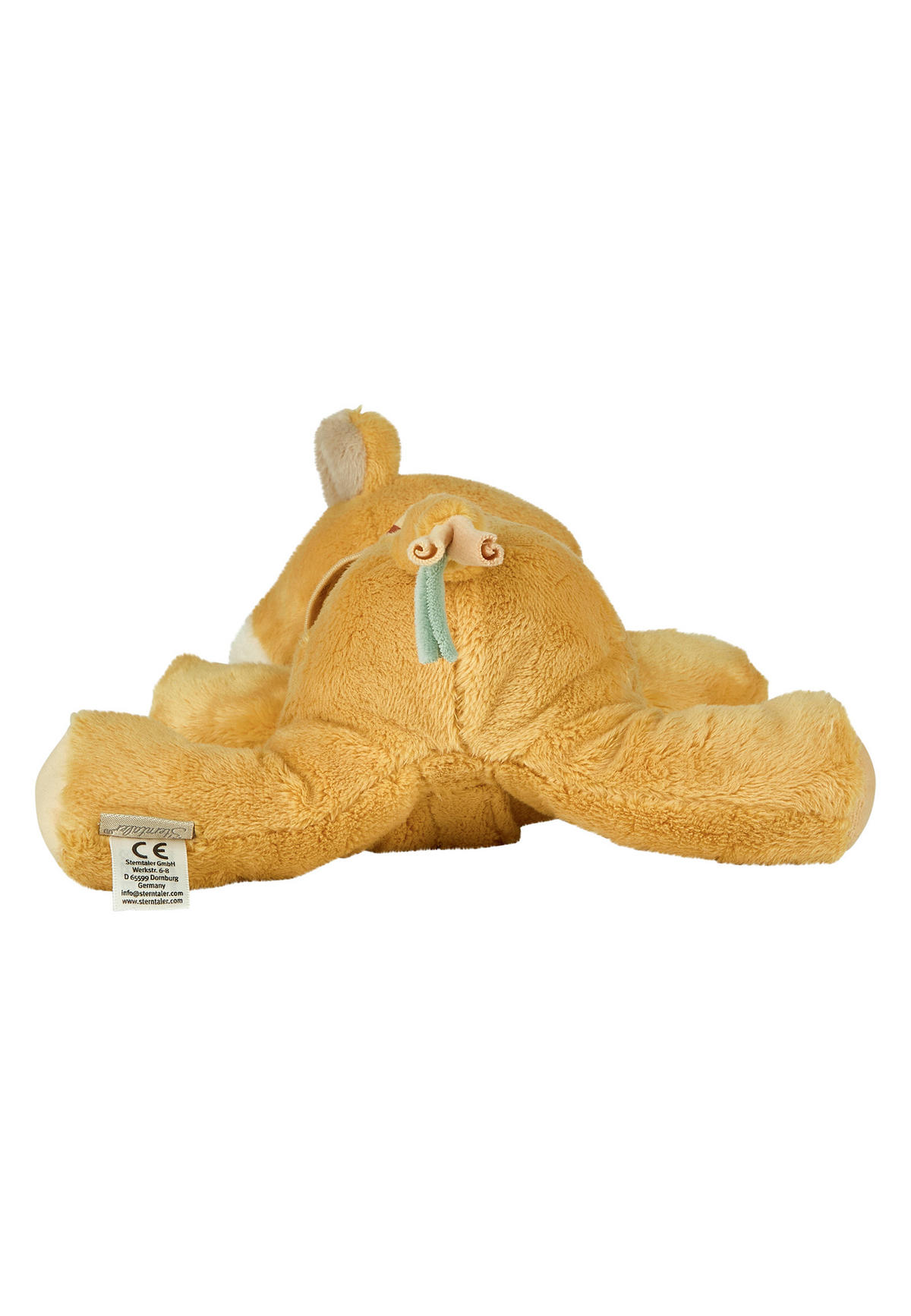 SPIELUHR Löwe Leo  - Hellgelb, Basics, Textil (24/21/8cm) - Sterntaler
