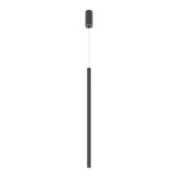PENDELLEUCHTE 3/380 cm    - Schwarz, Design, Metall (3/380cm) - MAYTONI