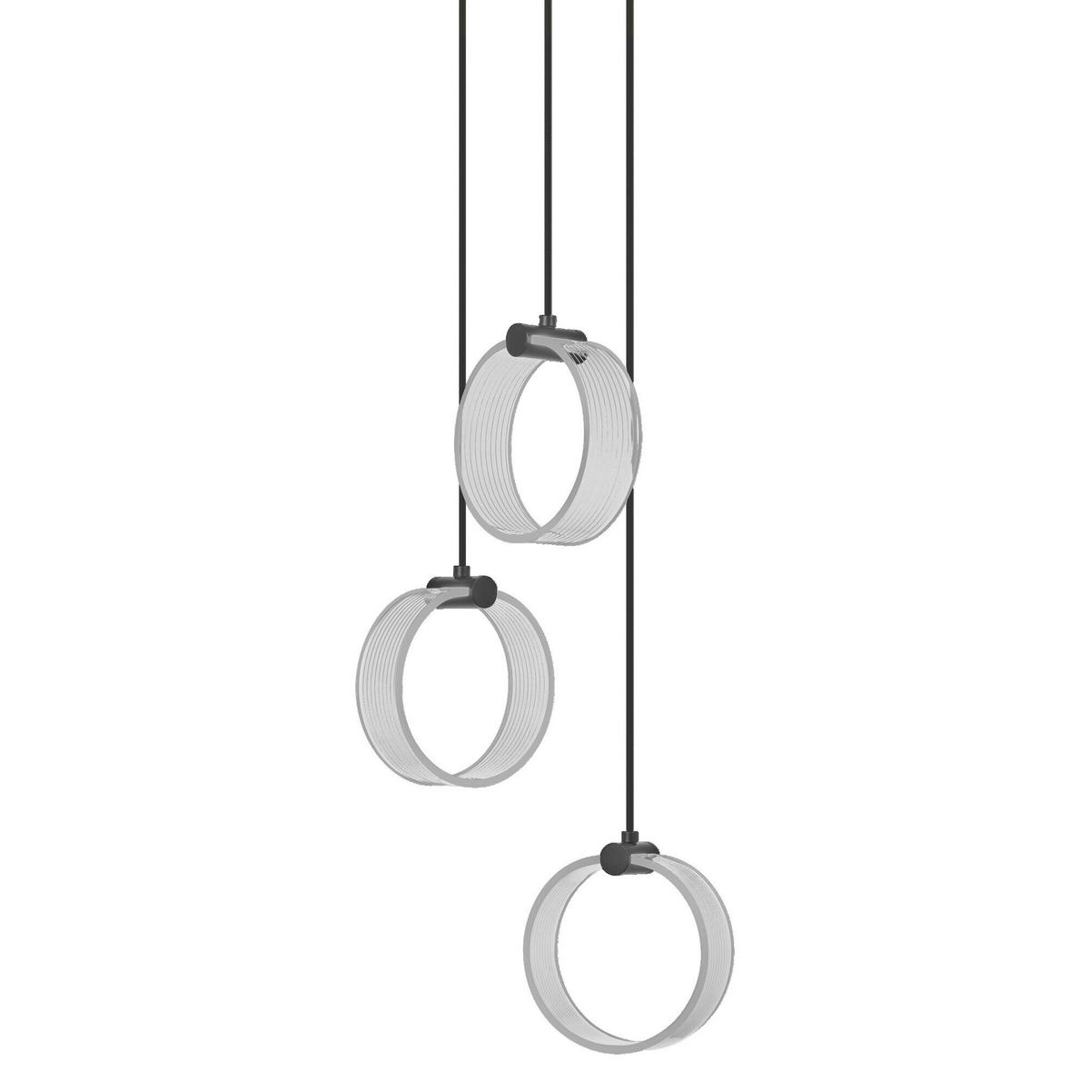 LED-HÄNGELEUCHTE 28/20/121 cm  - Schwarz, Design, Kunststoff (28/20/121cm) - Osram