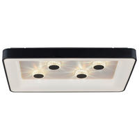 LED-DECKENLEUCHTE Vertigo 90,5/60,5/10,5 cm   - Basics, Kunststoff/Metall (90,5/60,5/10,5cm)