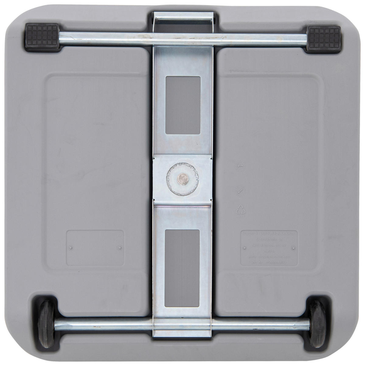 SONNENSCHIRMSTÄNDER Hellgrau  - Hellgrau, Basics, Kunststoff/Metall (61/40/61cm) - Doppler