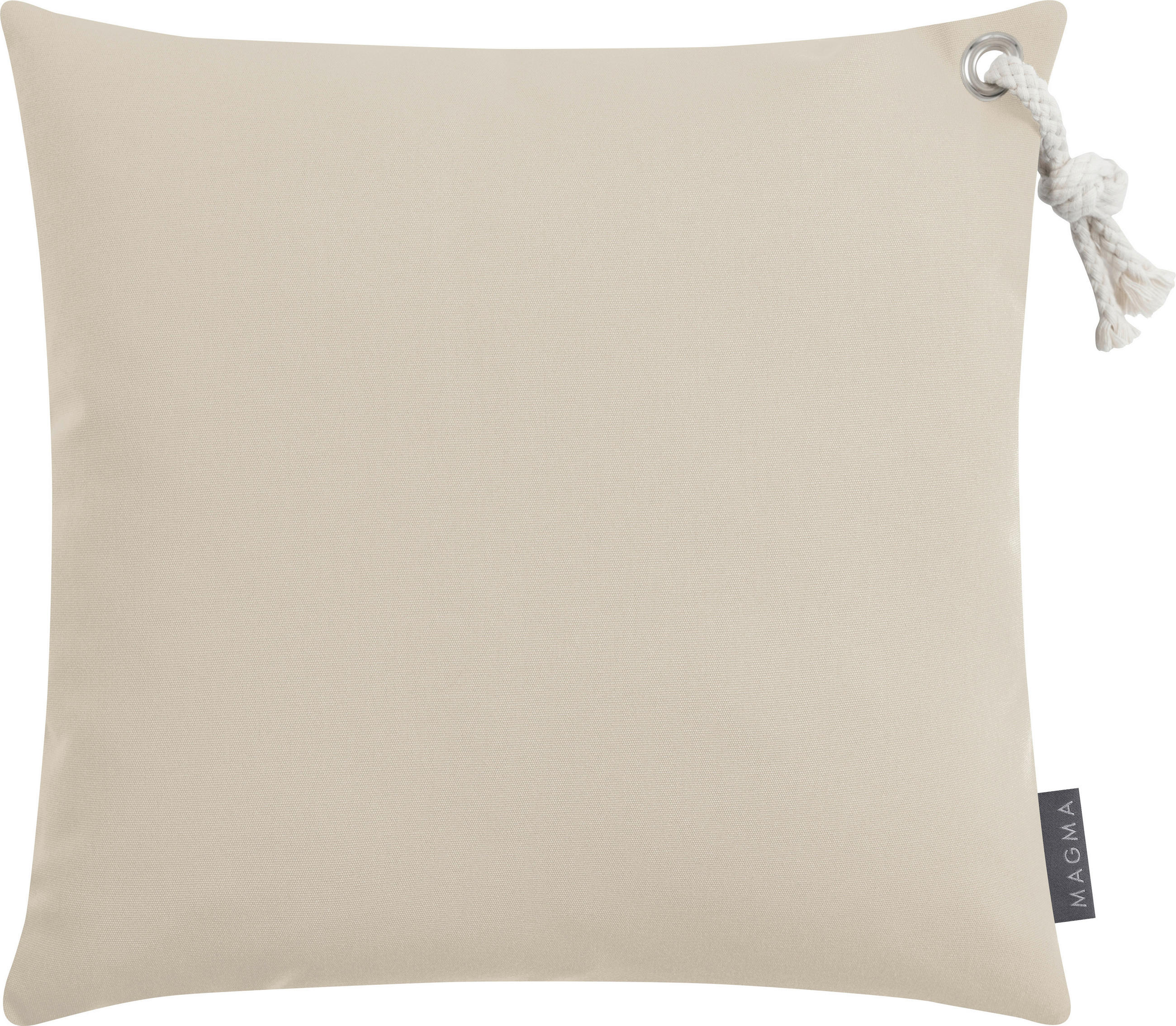 OUTDOOR-KISSENHÜLLE  Uni  - Sandfarben, Basics, Textil (40/40cm)