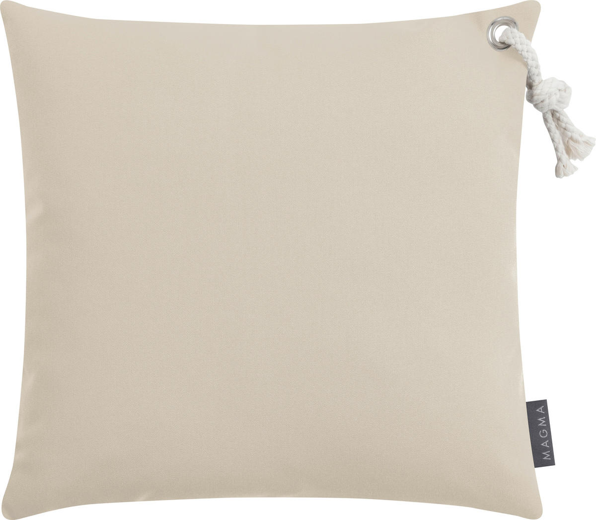 OUTDOOR-KISSENHÜLLE  Uni  - Sandfarben, Basics, Textil (40/40cm)