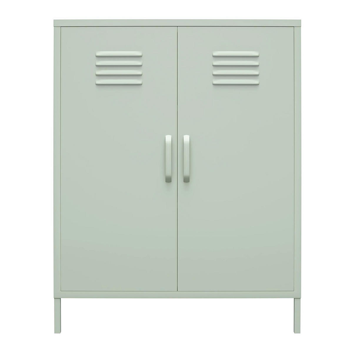 HIGHBOARD Mission District  in 40/102/80 cm  - Hellgrün/Grün, Design, Metall (40/102/80cm) - MID.YOU