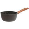 STIELKASSEROLLE 1,7 l  - Schwarz, Trend, Metall (18/8,4cm) - Sambonet