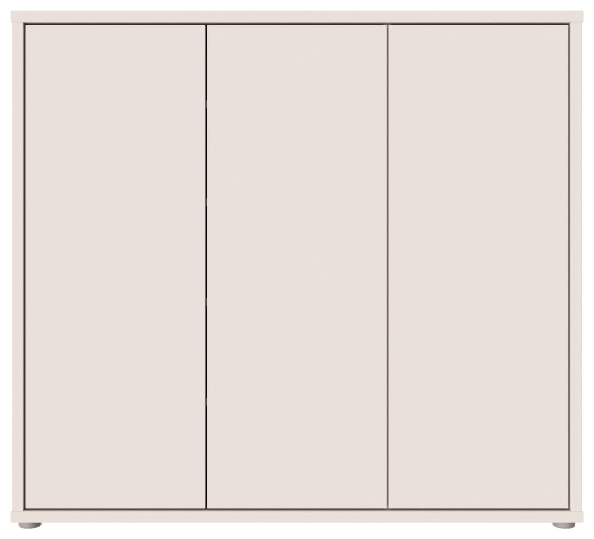 SCHUHSCHRANK Sandfarben  - Sandfarben/Grau, MODERN, Holzwerkstoff/Kunststoff (109,2/99,1/34,9cm) - Carryhome