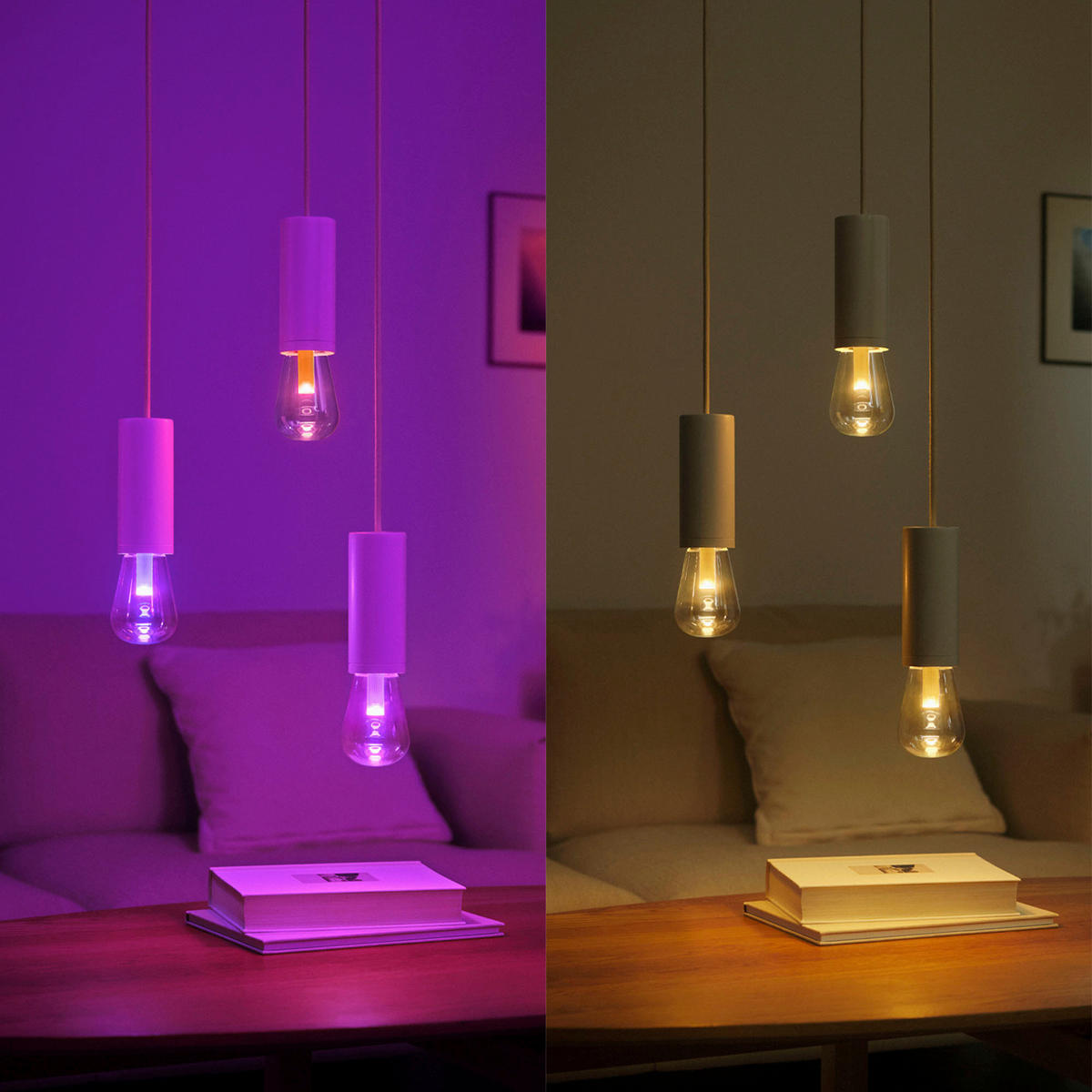 LED-LEUCHTMITTEL   E27 6,8 W  - Schwarz, Basics, Glas (7,2/16,8/7,2cm) - Philips HUE