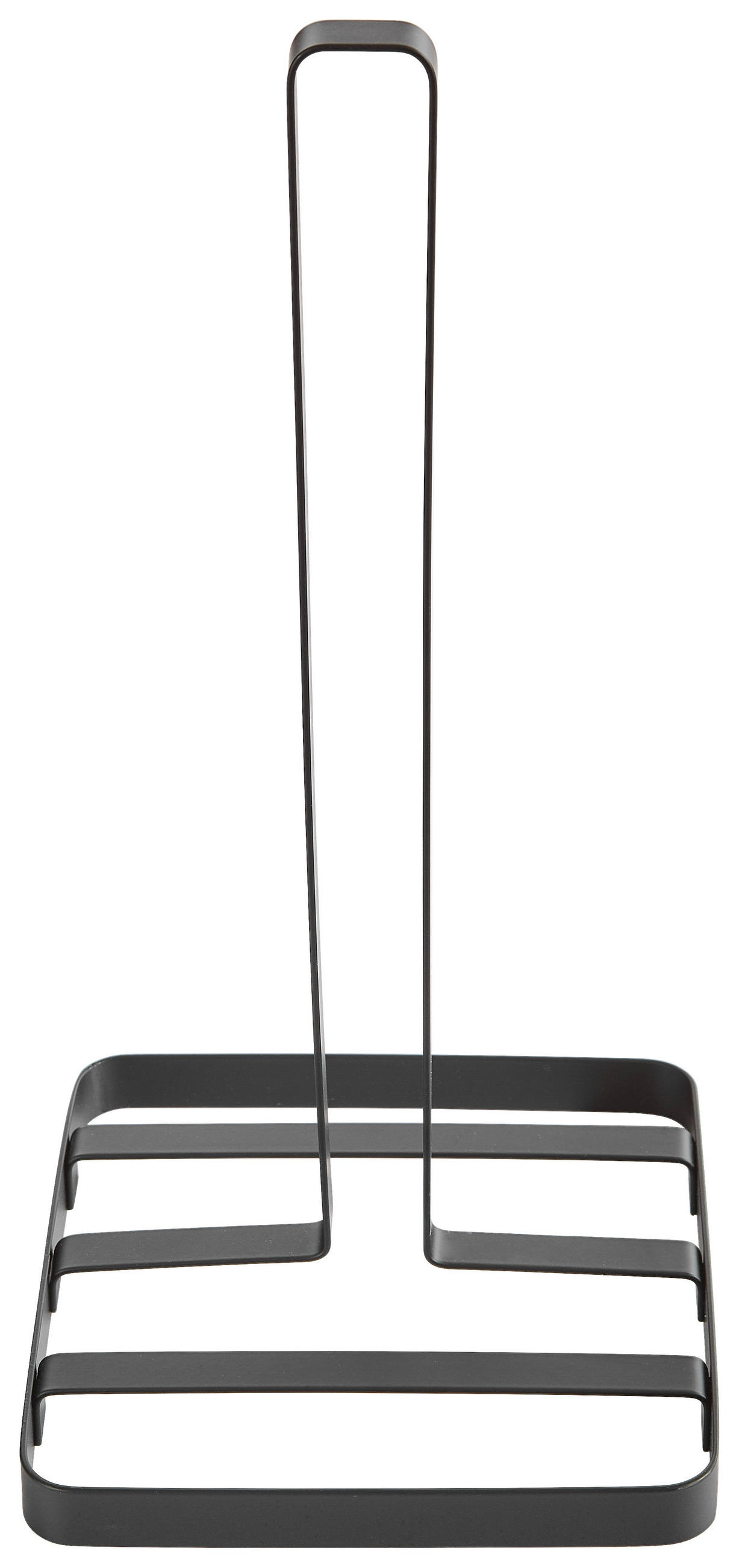 KONYHAI PAPÍRTÖRLŐ TARTÓ - fekete, Basics, fém (14,5/30,5/14,5cm) - Homeware Profession.