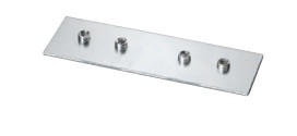VERBINDER 8 cm  - Alufarben, Basics, Metall (8cm) - Homeware