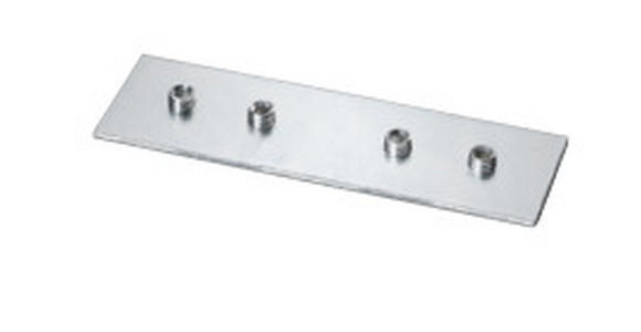 VERBINDER 8 cm - Alufarben, Basics, Metall (8cm) - Homeware