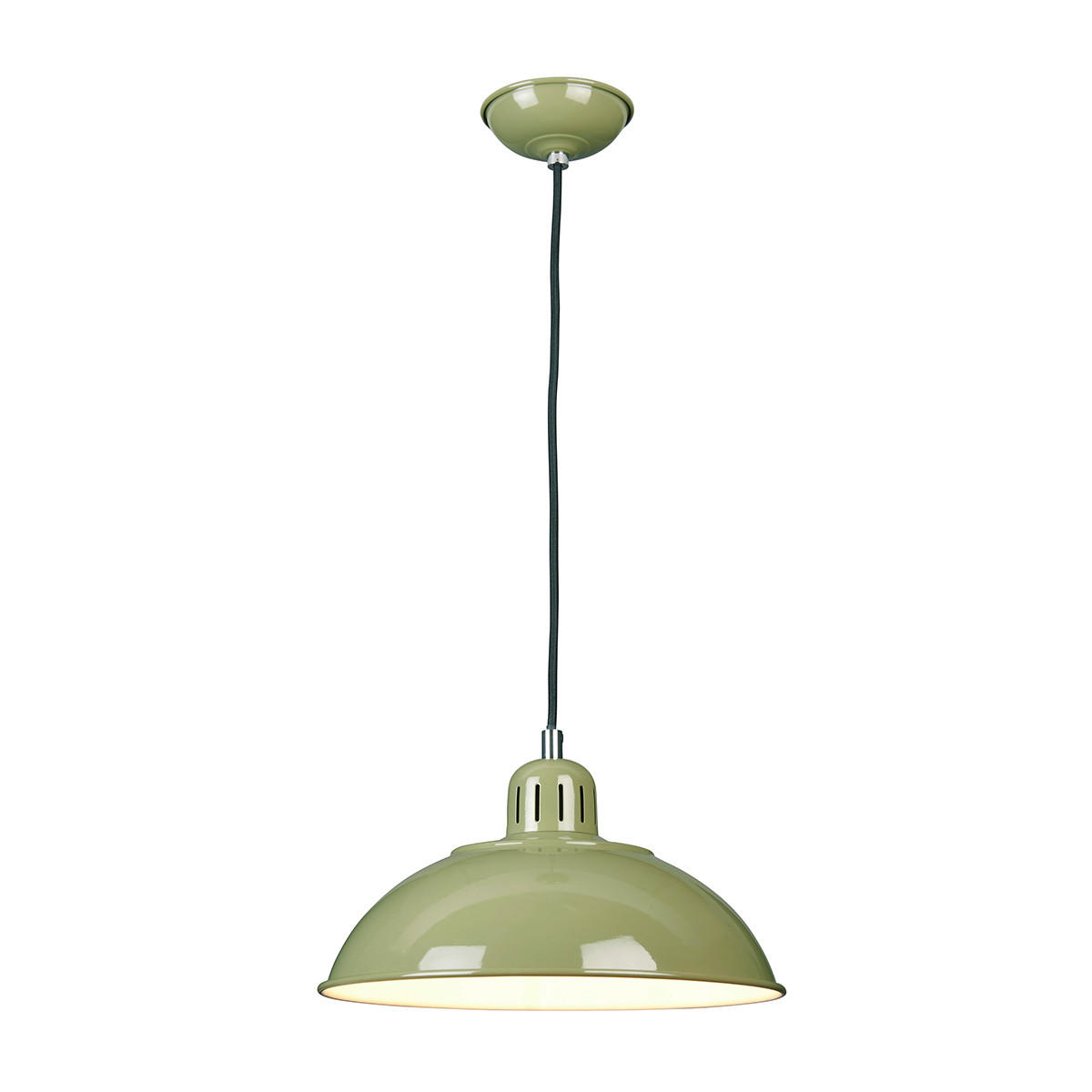HÄNGELEUCHTE  30/29.9 cm   - Grün, Design, Metall (30/29.9cm) - Elstead Lighting