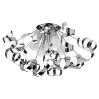 DECKENLEUCHTE  60/30 cm    - Chromfarben, Design, Metall (60/30cm)