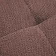 ECKSOFA Braun Chenille  - Schwarz/Braun, MODERN, Textil/Metall (290/182cm) - Hom`in