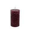 STUMPENKERZE 6,8/12 cm  - Dunkelrot, Basics, Naturmaterialien (6,8/12cm) - Ambia Home