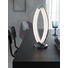 LED-TISCHLEUCHTE - Chromfarben, LIFESTYLE, Metall (12,5/39cm)