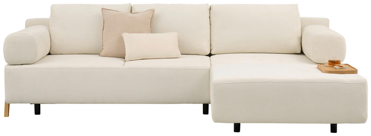 ROHOVÁ SEDAČKA, textil,  - přírodní barvy, Natur, dřevo/textil (287/183cm) - Niels Andersson