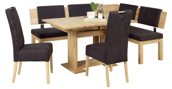 ESSTISCH in Holz 130(180)/90/75 cm - Buchefarben, Natur, Holz (130(180)/90/75cm) - Cantus