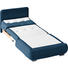 SCHLAFSESSEL Petrol - Chromfarben/Petrol, Design, Textil/Metall (94/86/83cm) - NOVEL