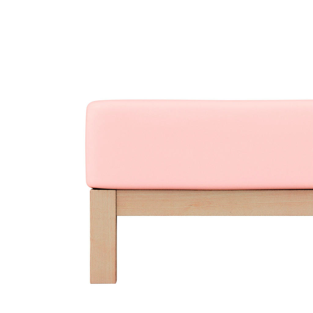 Thumbnail - Schlafgut Spannbetttuch Pure, Hellrosa, Textil, 90-100x190-220 cm, Grüner Punkt, Textiles Vertrauen - Oeko-Tex®, Hohenst...