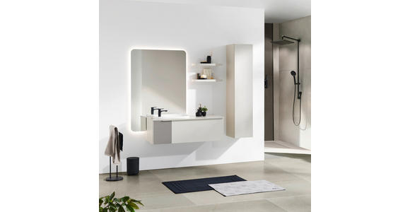 BADEZIMMER in 120 cm - Naturfarben, Design, Glas/Holzwerkstoff (120cm) - Dieter Knoll