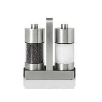 GEWÜRZMÜHLE  - Klar/Edelstahlfarben, Design, Keramik/Kunststoff (17,5/7,2/15cm) - AdHoc