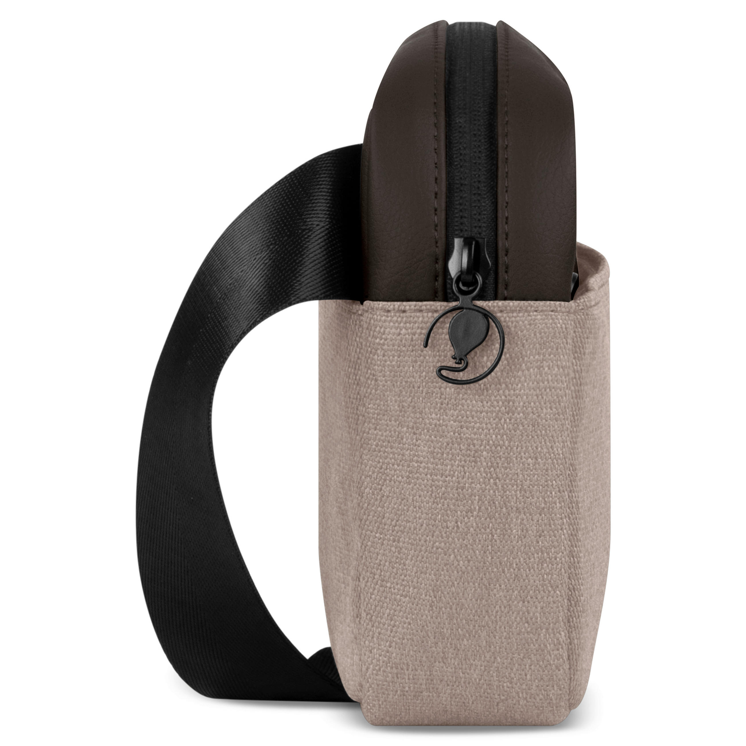 SCHULTERTASCHE Hip bag  - Beige, Basics, Textil (6/22.5/15cm) - ABC Design