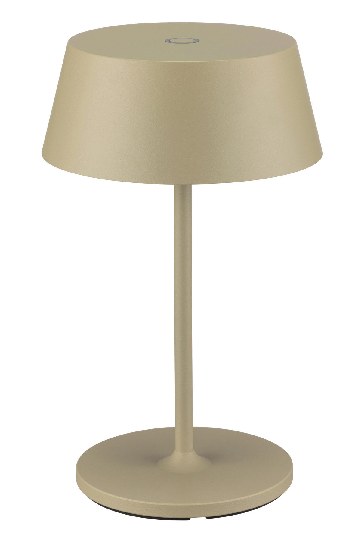 AKKU-TISCHLEUCHTE Naos 15/25 cm  - Grün, Design, Kunststoff/Metall (15/25cm) - Dieter Knoll