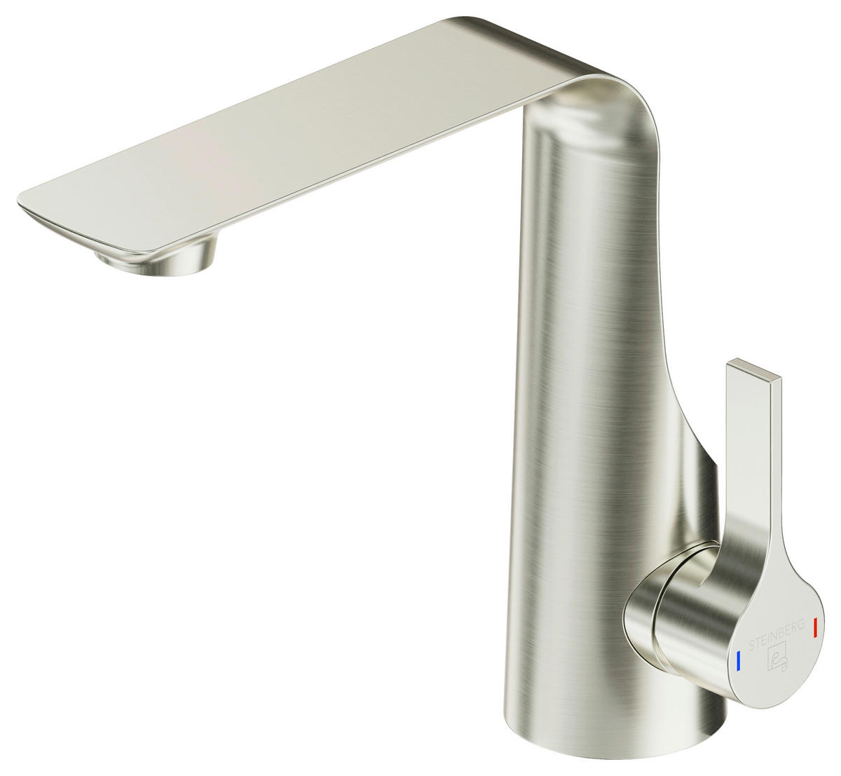 WASCHTISCHARMATUR 290 1010 BN  - Edelstahlfarben, MODERN, Metall (5,2/18,5/20,5cm)