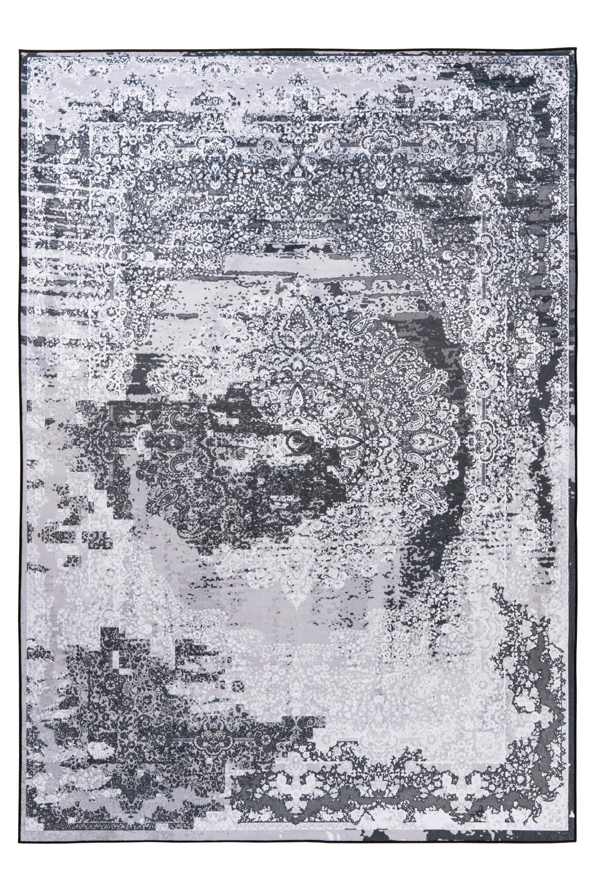 FLACHWEBETEPPICH 120/170 cm My Tampa Grau  - Grau, Design, Textil (120/170cm) - Obsession