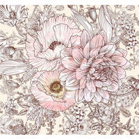FOTOTAPET 300/280 cm  - multicolor, Trend, papper (300/280cm) - Komar