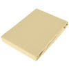 SPANNBETTTUCH FLORENTANO Jersey  - Hellgelb, Basics, Textil (100/200cm) - Bio:Vio